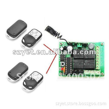 YET404PC-remote rf remote control and receiver garage door universal remote